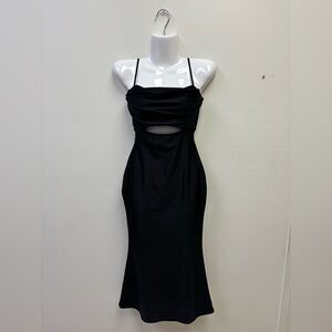Elegant Black Women's Dress